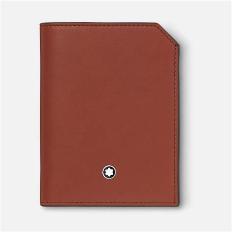 Portefeuille Cc Montblanc Mini Format Meisterst Ck Selection Soft