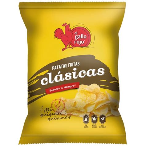 Patatas Fritas Sin Gluten Bolsa G El Gallo Rojo Supermercado El