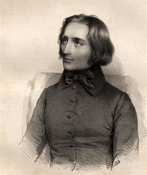 Portrait Of Franz Liszt Portrait Liszt Famous Composers