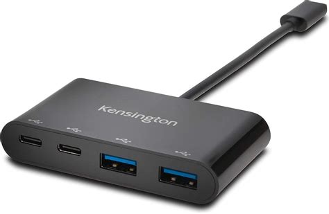 Kensington Usb C Port Hub Transfer Speeds Up To Gbps Plug And