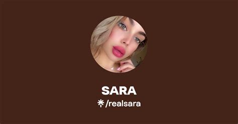 Sara Twitter Instagram Tiktok Linktree