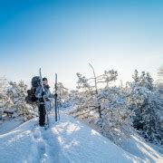 Talvinen Teijon Kansallispuisto Retkipaikka