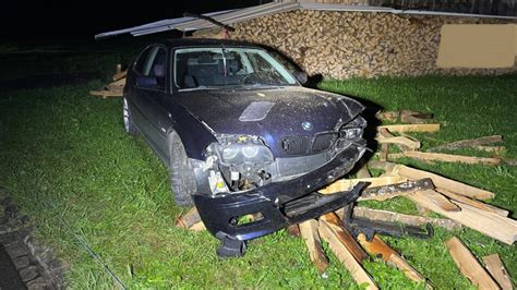 Selbstunfall Mit Personenwagen Appenzell24 Ch