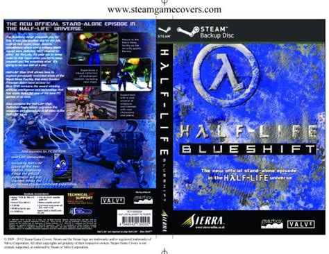 Steam Game Covers Half Life Blue Shift Box Art