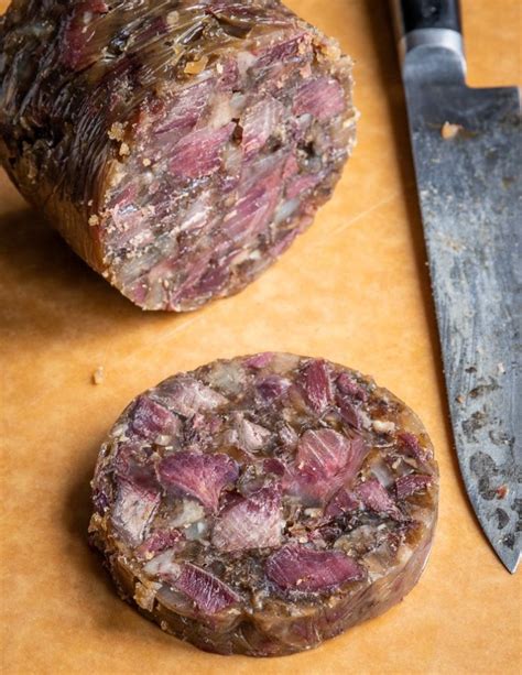 Classic Pork Hogs Headcheese Fromage De Tête Recipe Pork Head