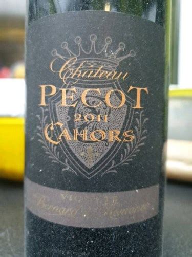 Vicomte Bernard De Romanet Chateau Pecot Cahors Vivino Us