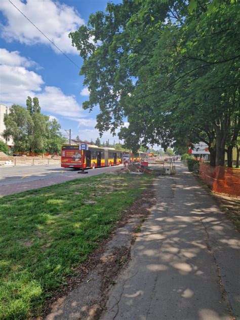 Bezmyślność przy planowaniu trasy linii autobusowej w Warszawie