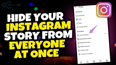 How To Hide Your Instagram Story From Everyone At Once 2023 Youtube