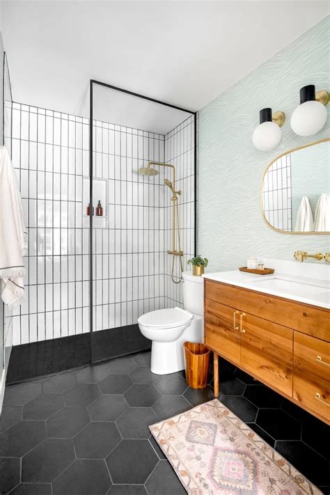 Project Reveal Moody Mid Century Master Bathroom And Bedroom Modern