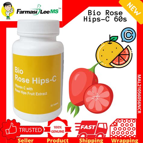 Bio Rose Hips C Vitamin C Mg With Rose Hips S Exp New