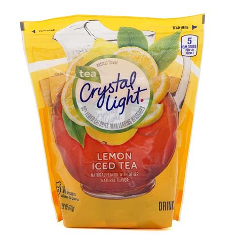 Amazon Crystal Light Natural Lemon Pitcher Packs Iced Tea