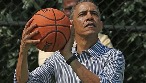 Barack Obama Invited NBA Stars To Play Basketball As Veterans Watched