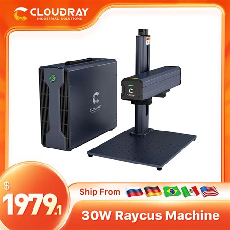 Cloudray 30W Raycus Fiber Laser Marking Machine For Cutting Jewelry