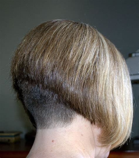 Dorothy Hammil Style Wedge Cut Clippered Close And High Up The Back