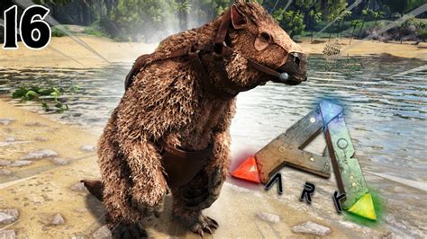 J Apprivoise Le Megatherium Ark Survival Evolved The Island