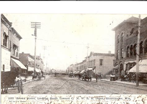 Travel Back In Time To Rhinelander Recollection Wisconsin