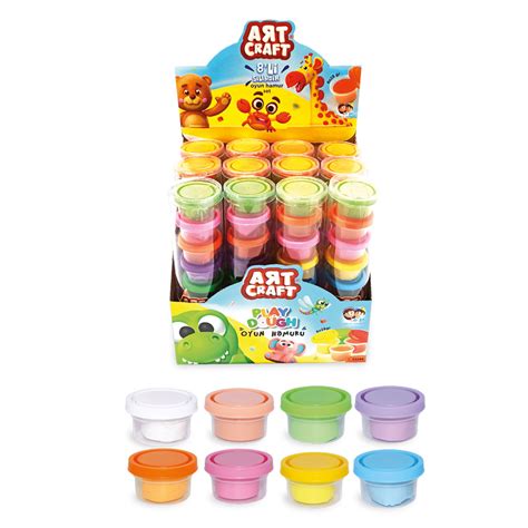 Art Craft Pcs Tube Dough Set Fen Oyuncak