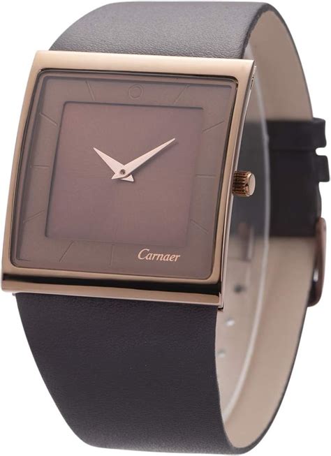 Amazon SIBOSUN Wrist Watch Minimalist Men Square Dial Bussiness