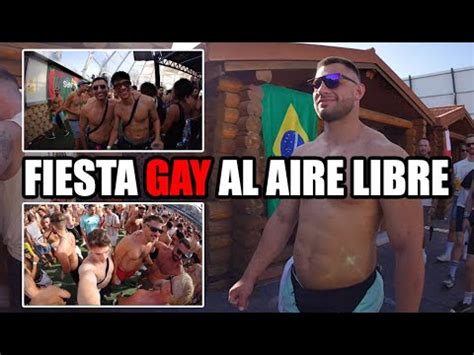 Fiesta GAY al aire libre Sandía Party Gay Pride Madrid YouTube