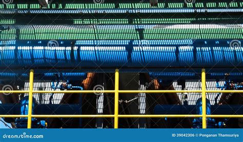 Steel Pipelines And Staircase In A Plant Stock Photo Image Of