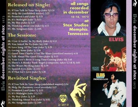 December Nights At Stax Cd Gtr Elvis New Dvd And Cds Elvis Presley