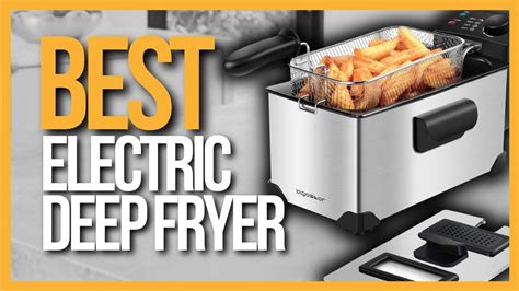 Top 5 Best Deep Fryers Deep Fryers Review For Home Youtube