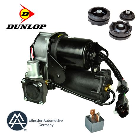 LR072537 Dunlop Compresseur avec kit Pièces de suspension pneumatique