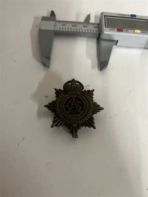 ARMY SERVICE CORPS Officers Cap Badge 5 00 PicClick UK