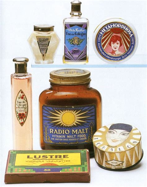 Art Deco Packaging And Label Designs