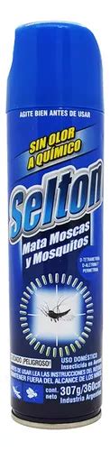 Insecticida Mata Moscas Y Mosquitos Selton Sin Olor Aerosol Mercadolibre