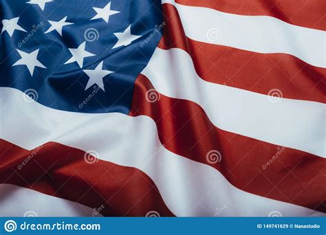 Bandeira De Estados Unidos Da Am Rica Imagem Do Voo Da Bandeira