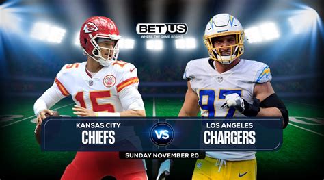 Chiefs Vs Chargers Prediction Preview Odds And Picks Nov 20