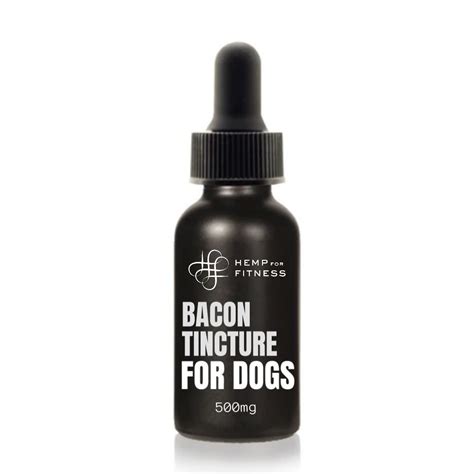 Bacon Cbd Oil Tincture For Pets 30ml 500mg