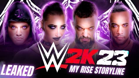 Wwe 2k23 My Rise Judgement Day Story Leaked 😲 2 Updated Model Of