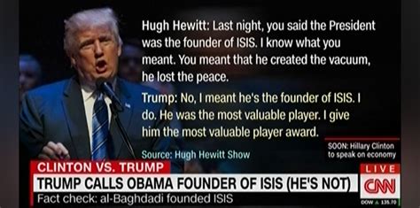 Cnn Caption Fact Checks Trumps Isis Lie