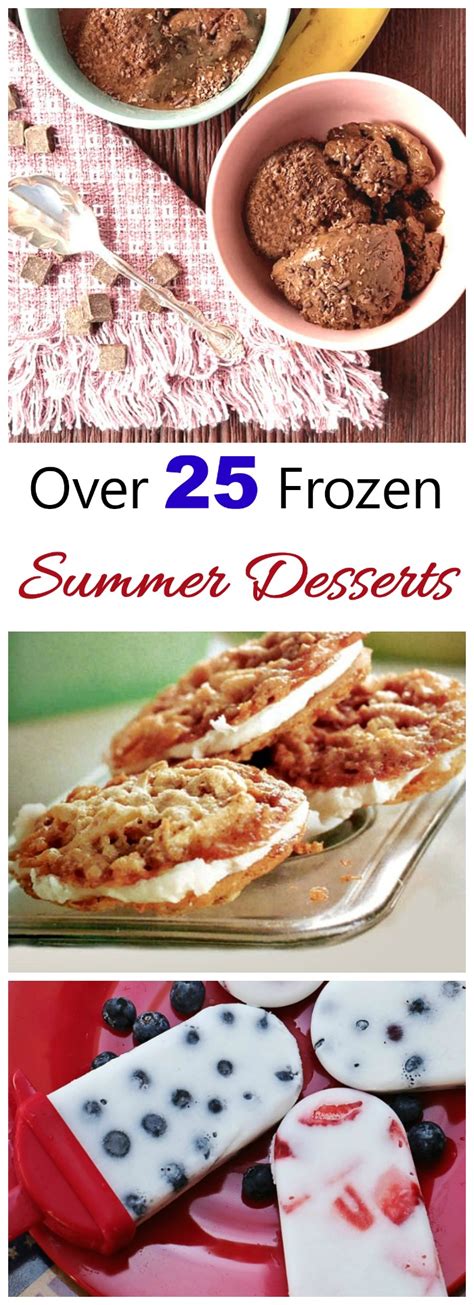 Cold Summer Desserts To Beat The Heat The Gardening Cook