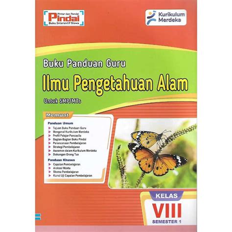 Jual Buku Pindai Panduan Guru Ipa Kelas Smp Mts Semester Kurikulum