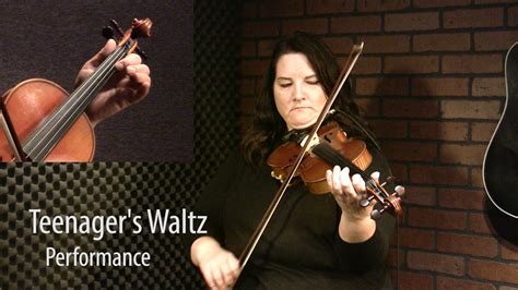 Teenagers Waltz Canadian Fiddle Lesson By Patti Kusturok Youtube