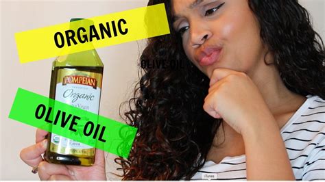 Extra Virgin Olive Oil Natural Hair Review And Wash And Go Demo Youtube