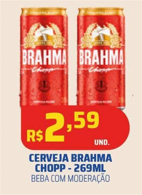 Cerveja Brahma Chopp Ml Beba Modera O Oferta Na Tatico