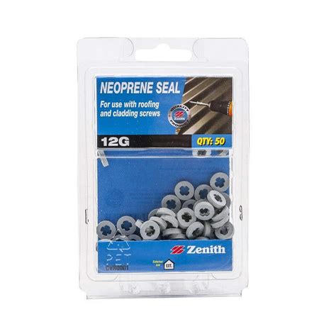 Zenith Neoprene Seal Grey 12g 50 Pack