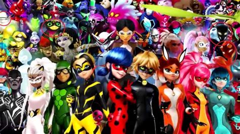 20 Best Miraculous Ladybug Characters Going Past The Masks