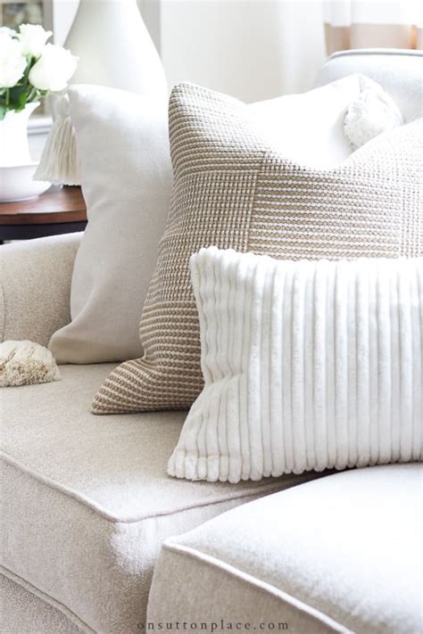 Neutral Pillows: They Don't Have to Be Boring! - On Sutton Place