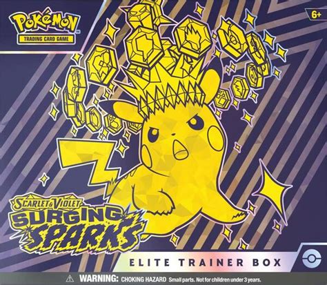 Surging Sparks Elite Trainer Box - SV08: Surging Sparks - Pokemon ...