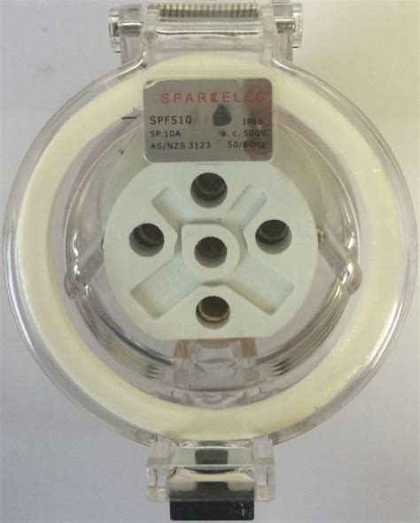 Sparkelec Pin Female Extension Socket Ip Three Phase