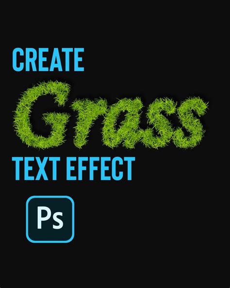 How To Create Grass Text Effect In Photoshop Artofit