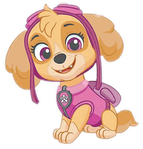 Paw Patrol Skye Png El Taller De Hector Colorear Patrulla Canina