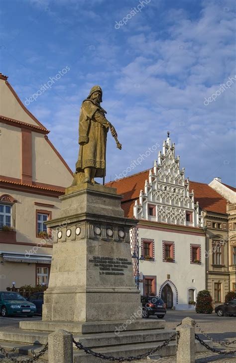 Jan Zizka Monument, Tabor, Czech republic — Stock Photo © borisb17 #88331706