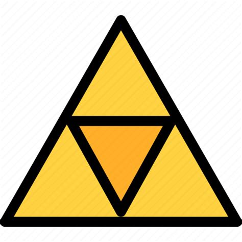 Game Item Triangle Triforce Video Icon