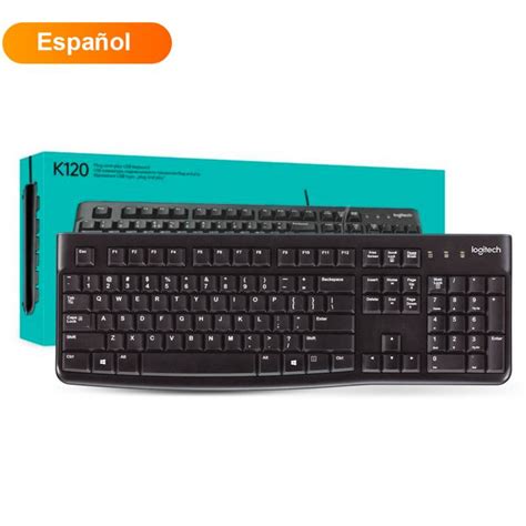 TECLADO LOGITECH K120 USB ESP NEGRO DComputer